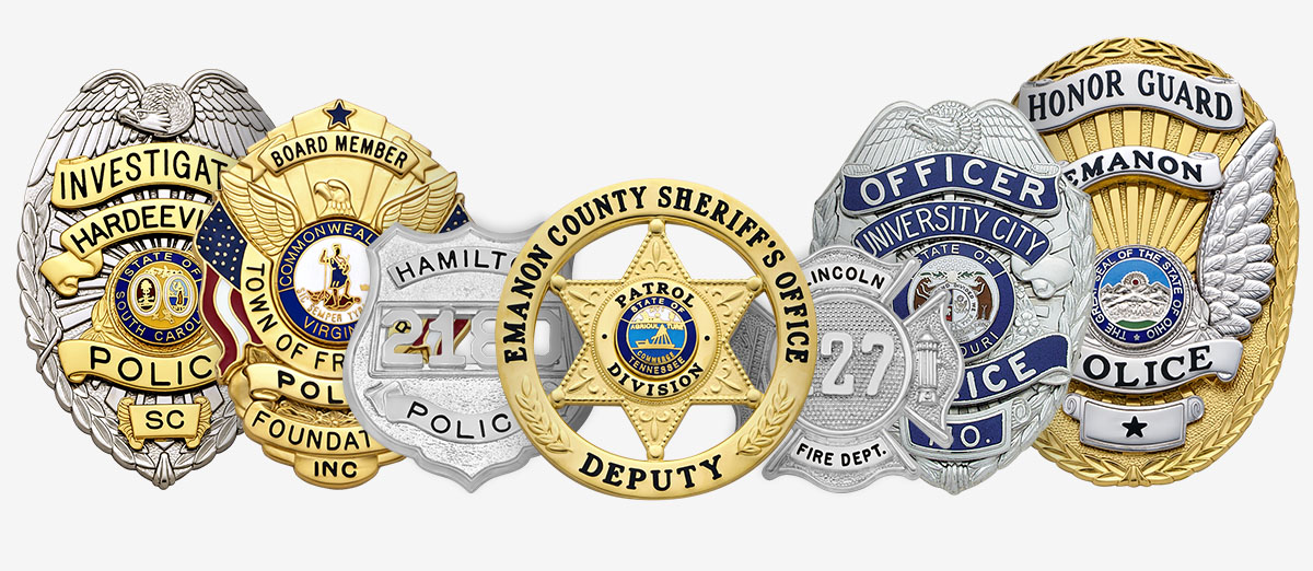 Various Badges size and shape