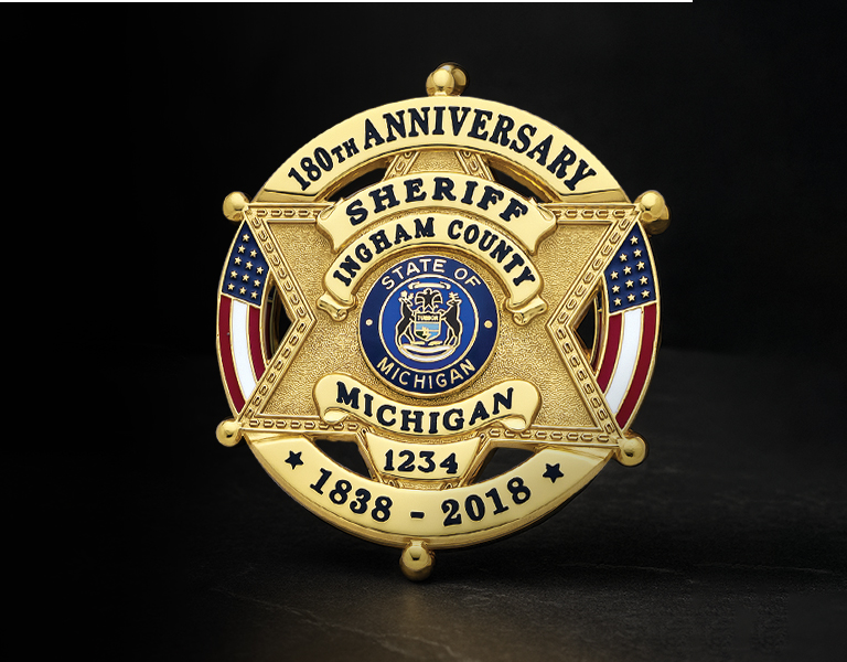 custom anniversary badge