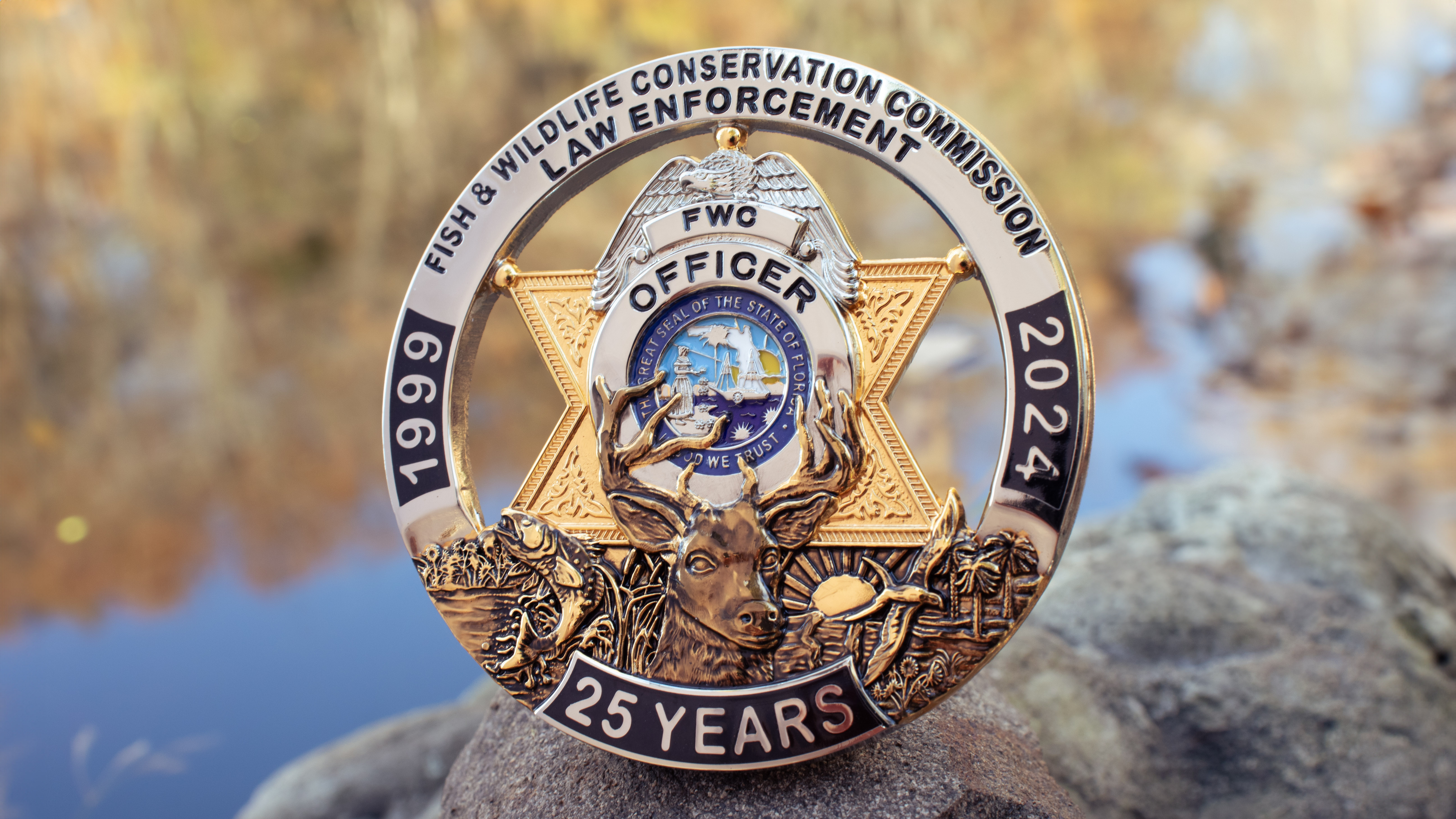 FWC Smith & Warren custom badge