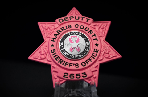 Harris County Sheriff's Office Pink Smith & Warren Badge