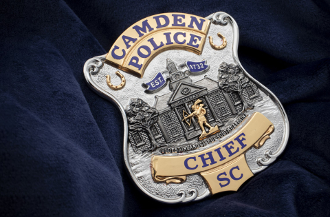 Camden Police Department Custom Badge