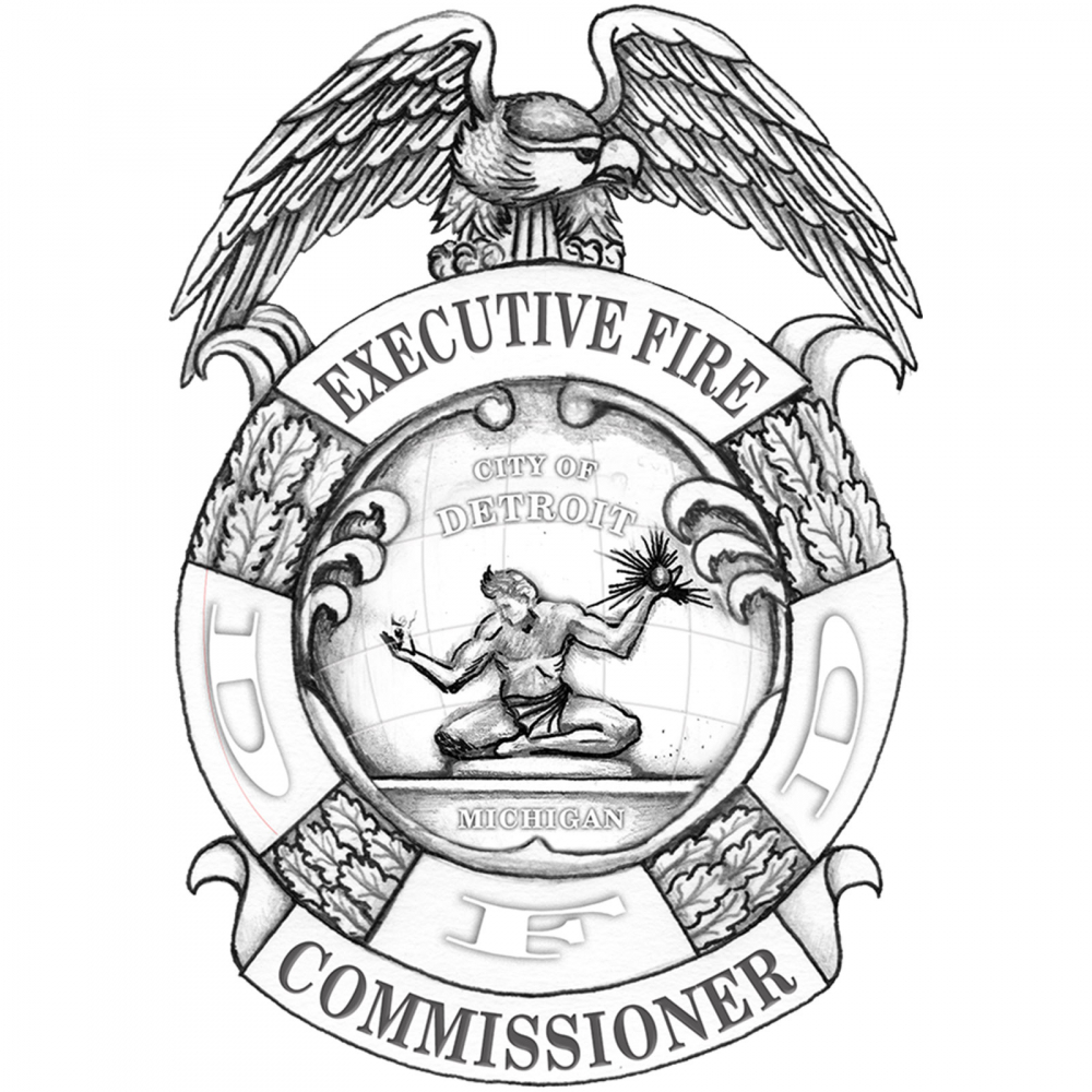 Detroit Fire Badge