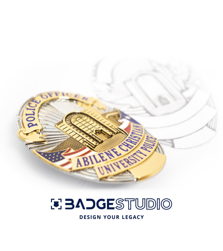 Custom Badges for Police, First Responders