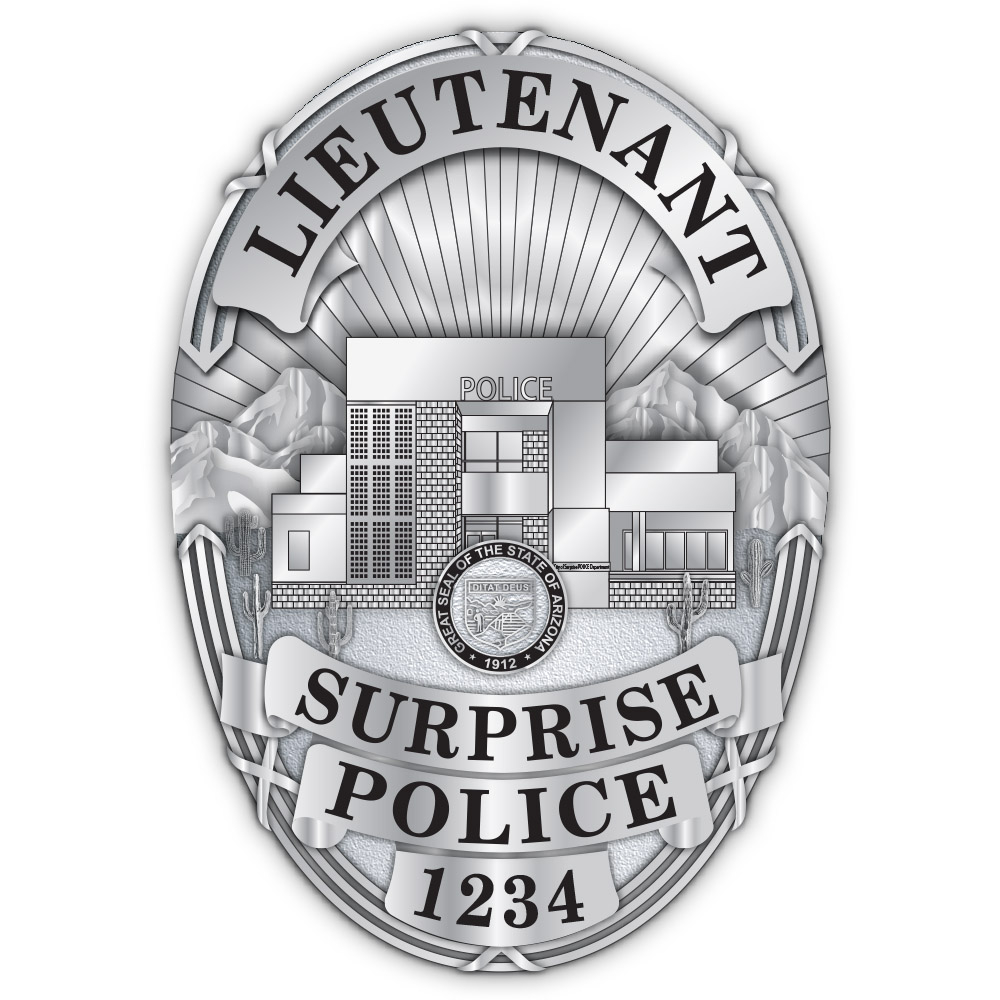 Surprise Arizona Illustration badge