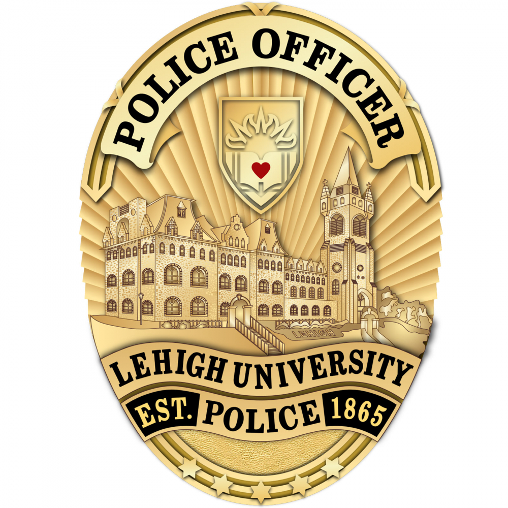 Lehigh University custom badge