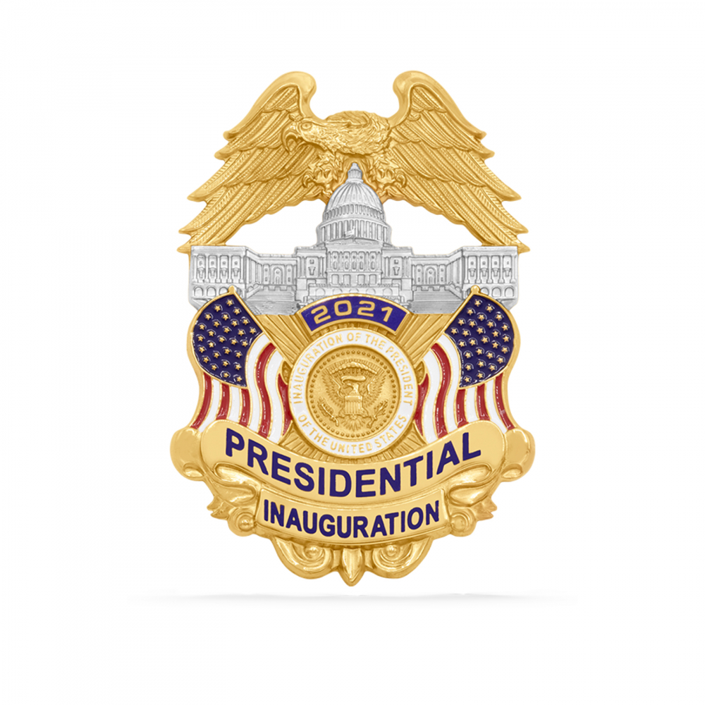 2021 Presidential Inauguration Collectible Badge