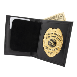 FBI Badge Cut-out Wallet to Hold Dual ID Cards badge and ID 