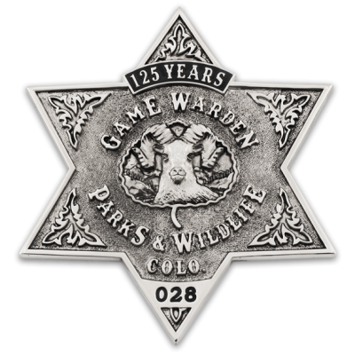 Colorado Parks and Wildlife Badge Anniversary